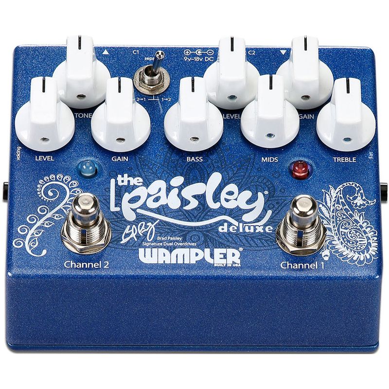 Wampler Paisley Drive Deluxe Overdrive Pedal - Cosmo Music