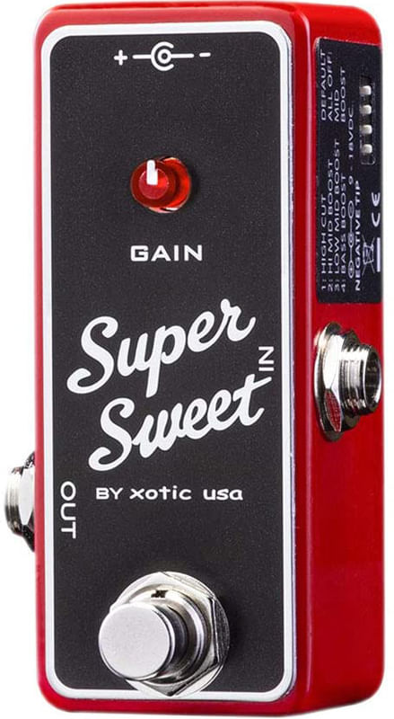 Xotic Super Sweet Booster Pedal - Cosmo Music