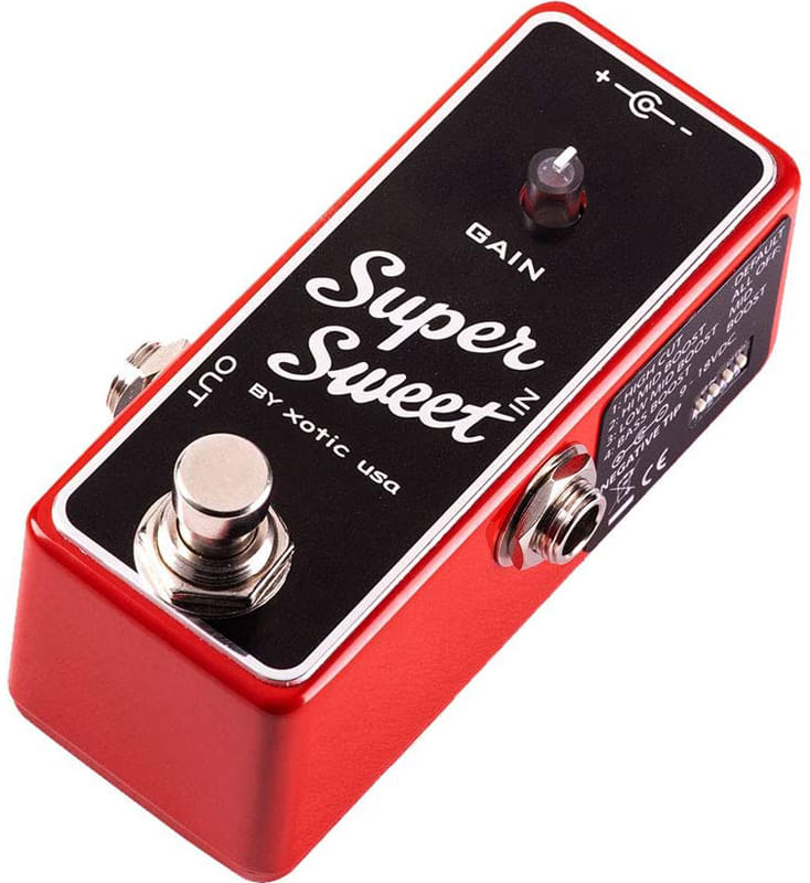 Xotic Super Sweet Booster Pedal - Cosmo Music | Canada's #1 Music Store -  Shop, Rent, Repair