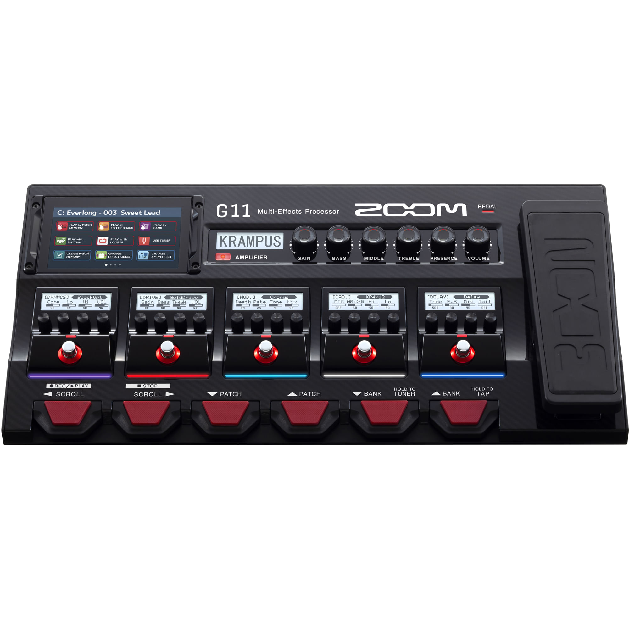 Zoom G11 Multi-Effects Processor - Cosmo Music | Canada's #1 Music Store -  Shop, Rent, Repair