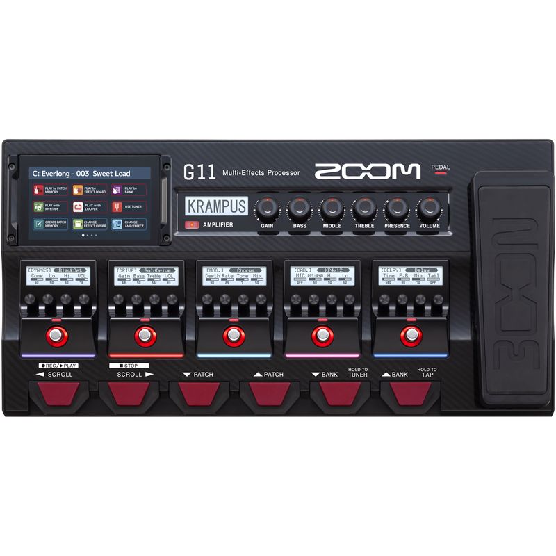 Zoom G11 Multi-Effects Processor - Cosmo Music