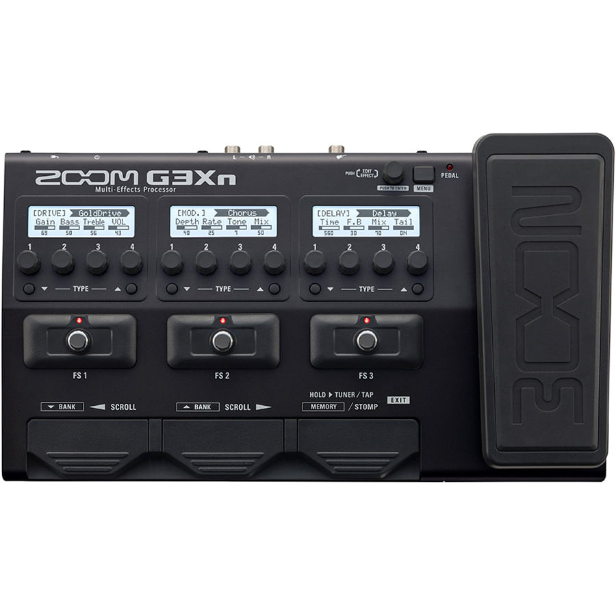 Zoom G3XN Multi-Effects Processor with Expression Pedal