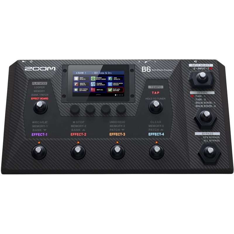 Zoom B6 Bass Multi-Effects Processor