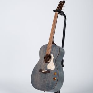 Art & Lutherie Legacy Q-Discrete Acoustic-Electric Guitar - Denim Blue