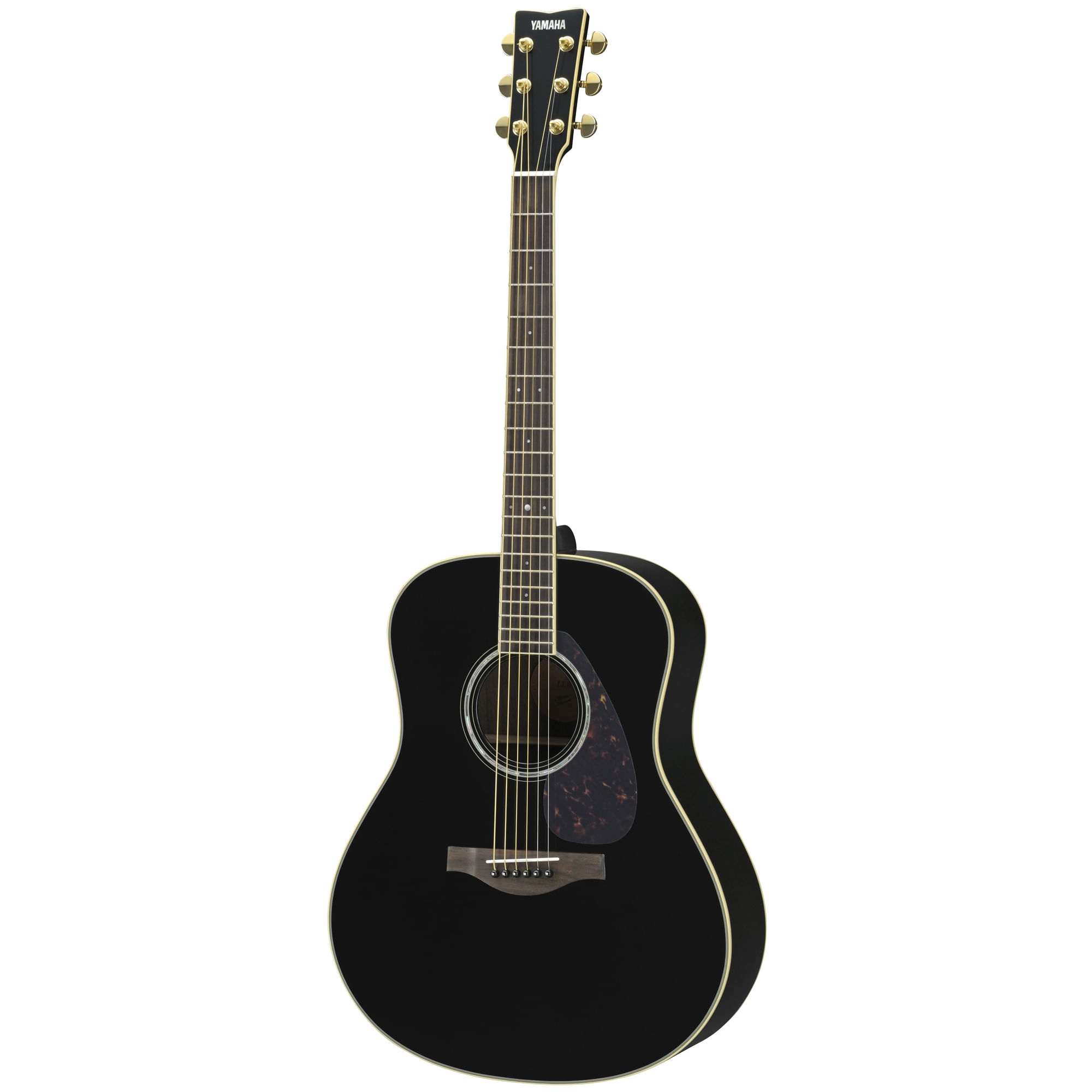Yamaha LL6 ARE Original Jumbo Acoustic-Electric Guitar - Black