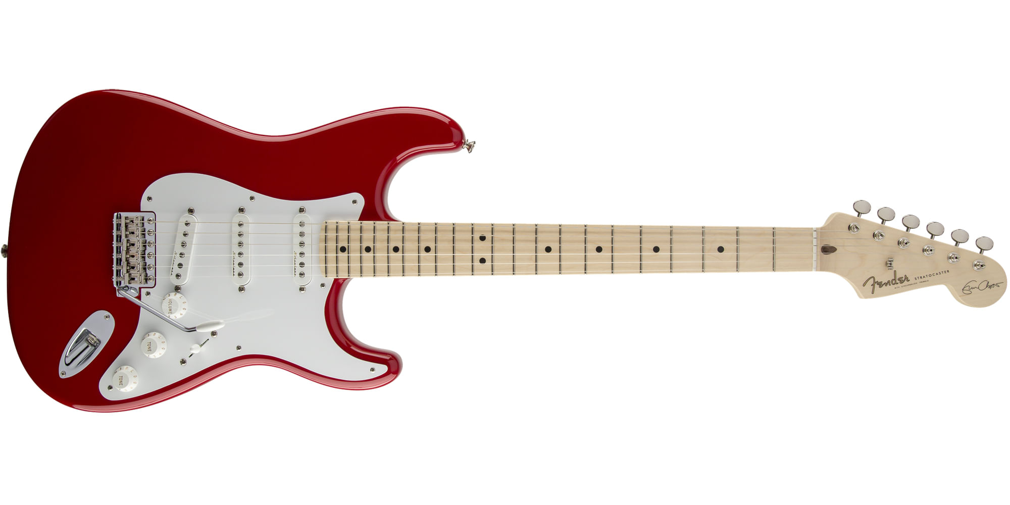 Fender Eric Clapton Stratocaster - Maple, Torino Red - Cosmo Music