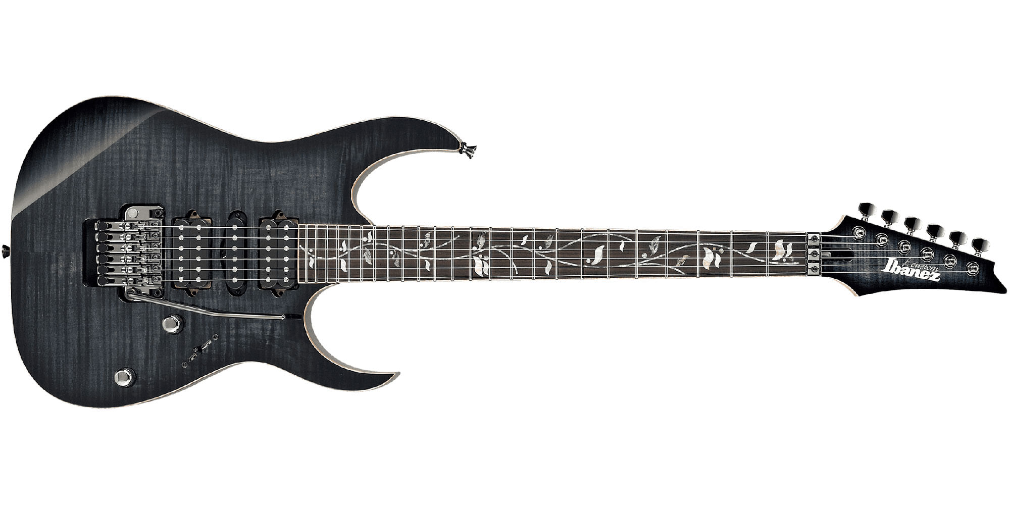 Ibanez RG8570Z J Custom Electric Guitar - Black Rutile