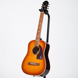 Epiphone Lil' Tex Travel Outfit Acoustic-Electric Guitar - Faded Cherry