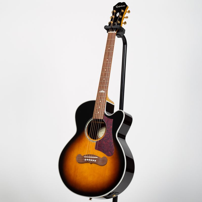 Epiphone EJ-200SCE Coupe Acoustic-Electric Guitar - Vintage Sunburst