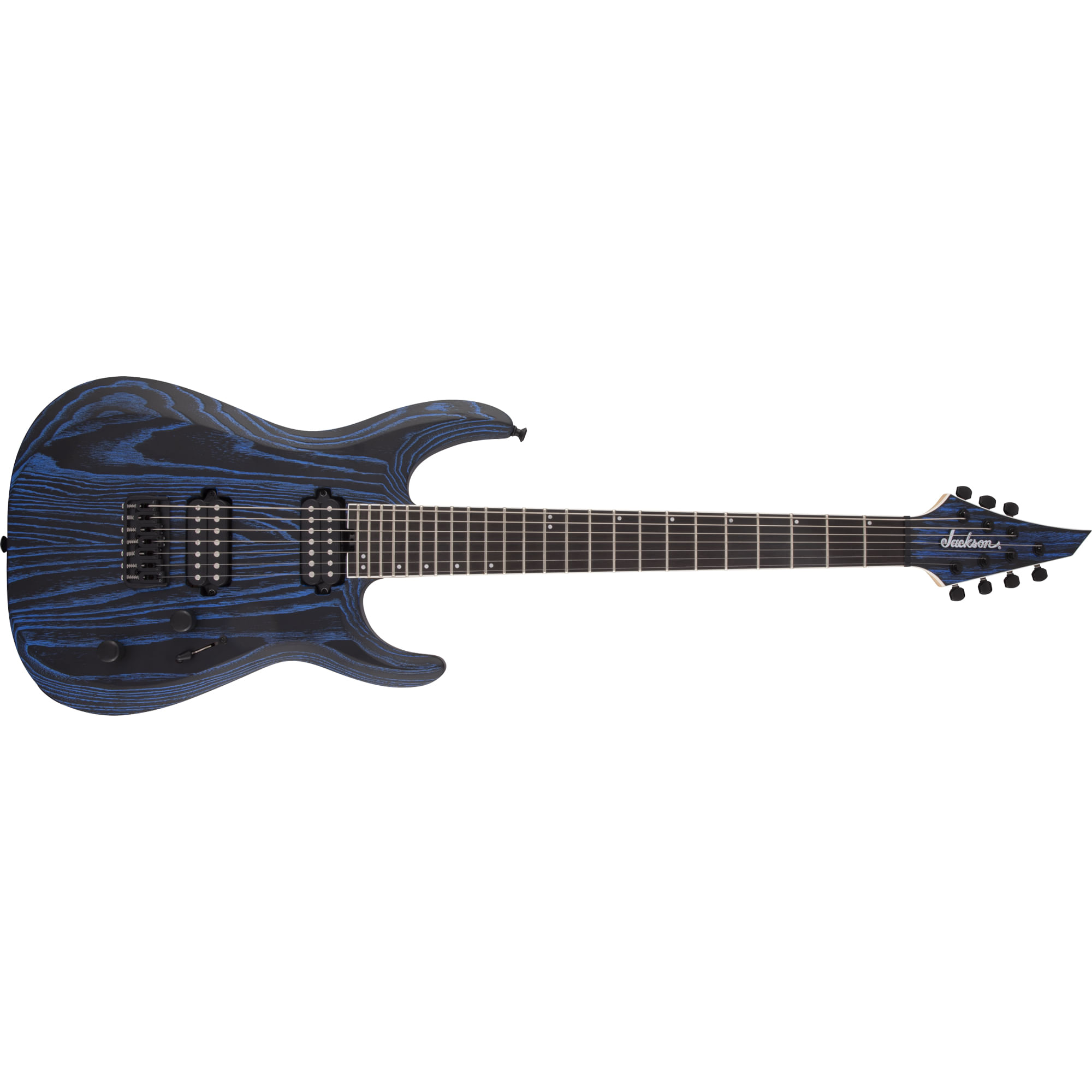 Jackson Pro Series Dinky DK Modern Ash HT7 7-String Electric Guitar - Baked  Blue