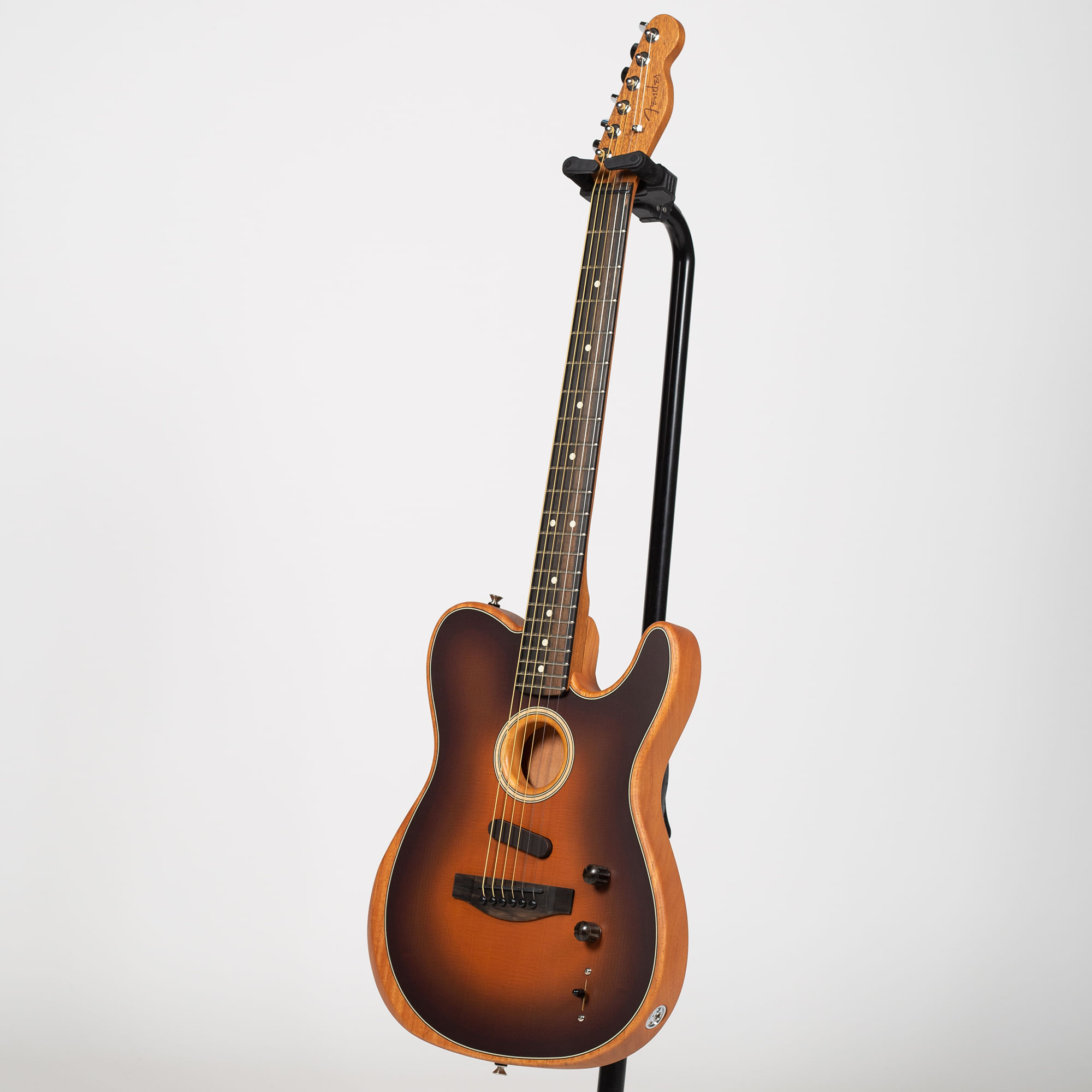 Fender American Acoustasonic Telecaster - Ebony, Sunburst