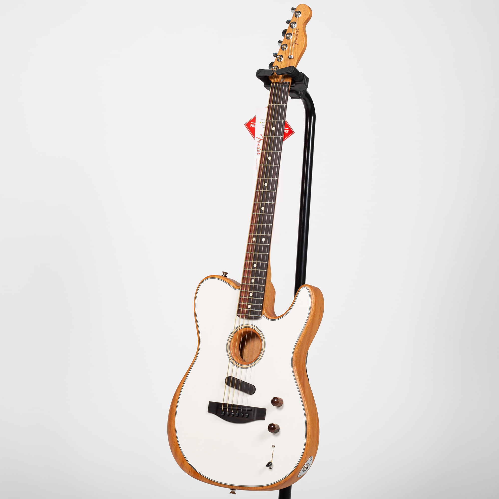 Fender Acoustasonic Player Telecaster - Rosewood, Arctic White