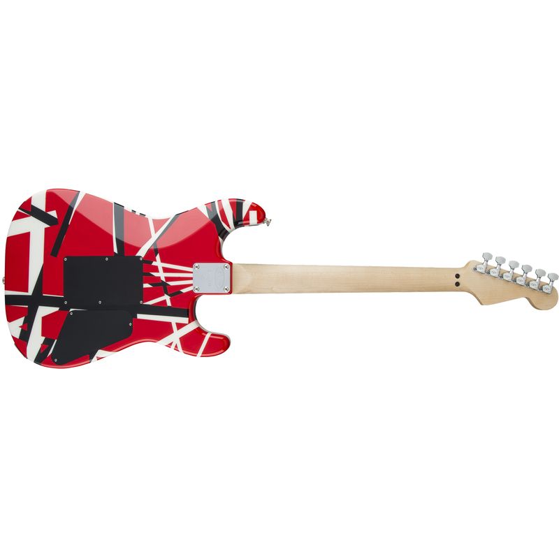 EVH Striped Series Electric Guitar - Maple, Red/Black/White
