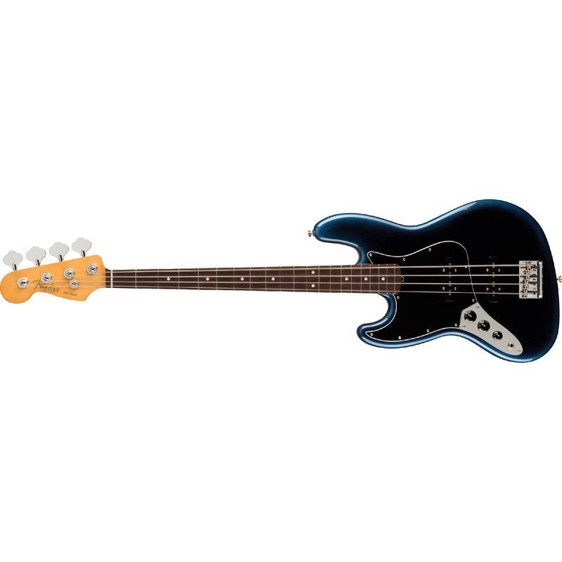 Fender American Professional II Jazz Bass - Rosewood, Dark Night, Left