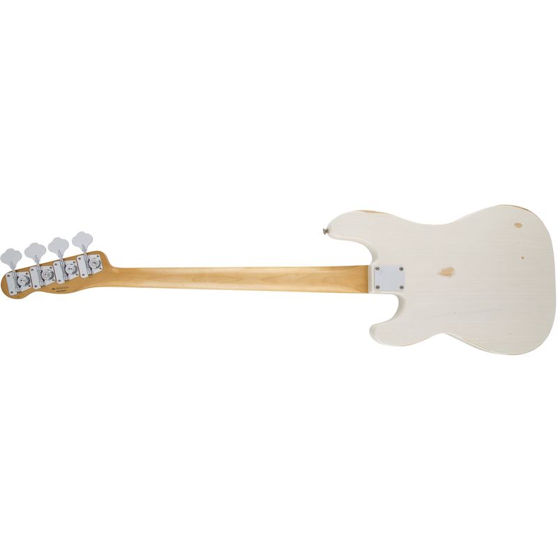 Fender Mike Dirnt Road Worn Precision Bass - Maple, White Blonde