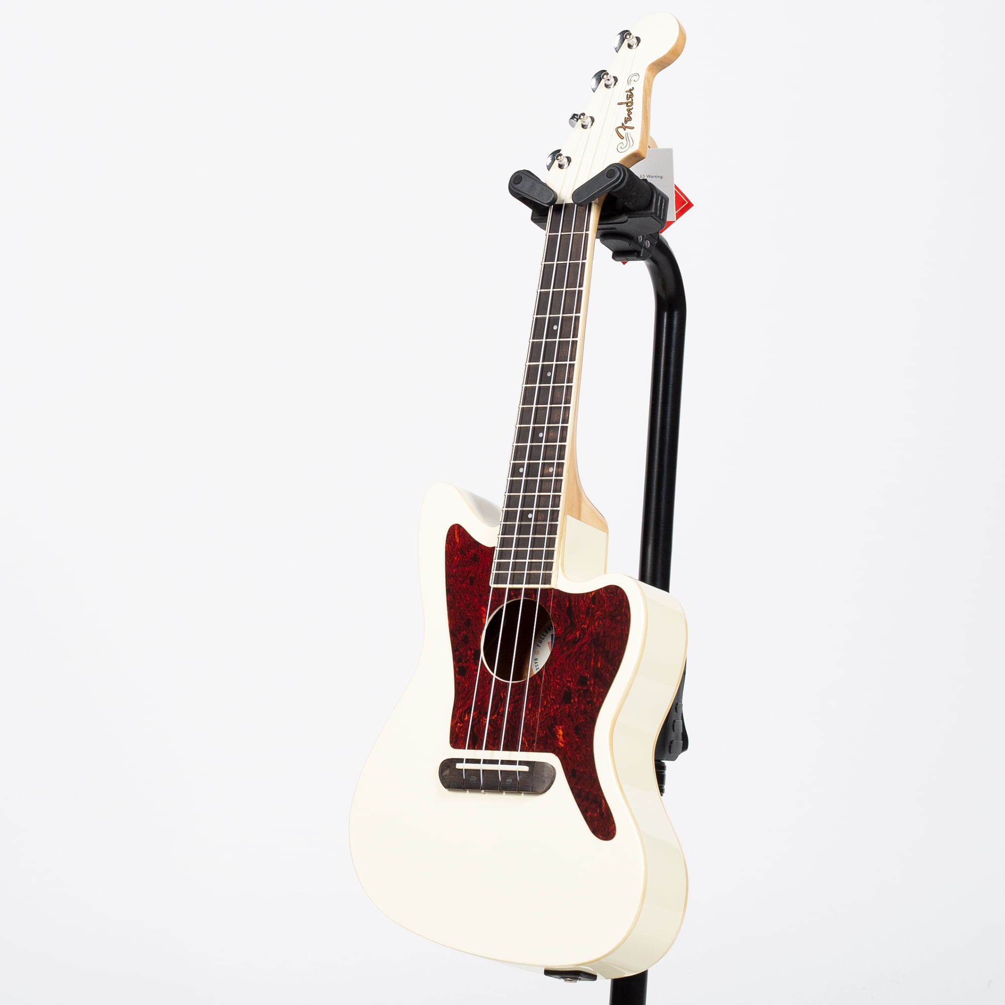 Fender Fullerton Jazzmaster Ukulele - Olympic White