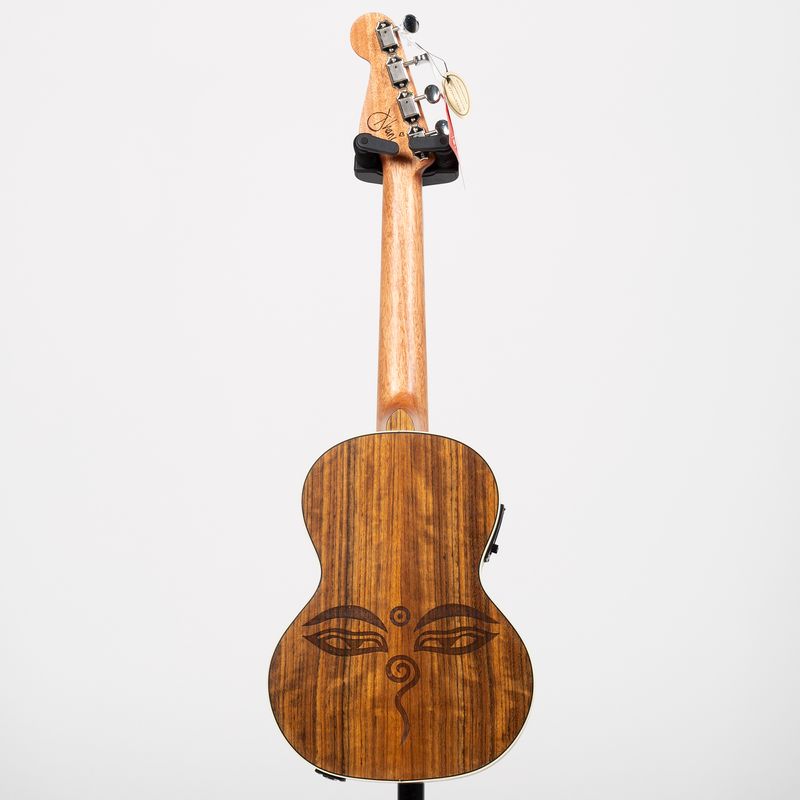 Fender Dhani Harrison Acoustic-Electric Ukulele - Walnut, Sapphire Blue