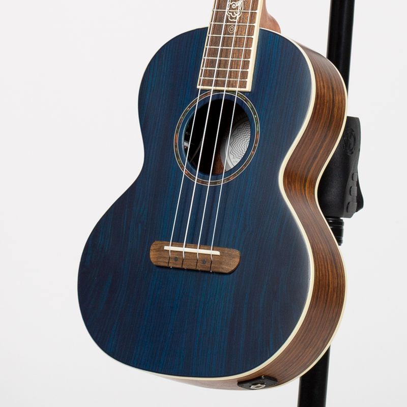Fender Dhani Harrison Acoustic-Electric Ukulele - Walnut, Sapphire Blue