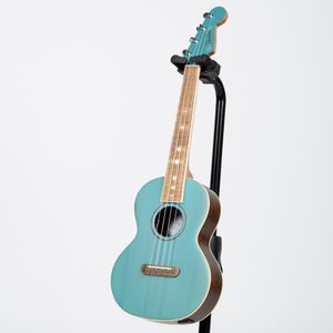 Fender Dhani Harrison Acoustic-Electric Ukulele - Walnut, Turquoise