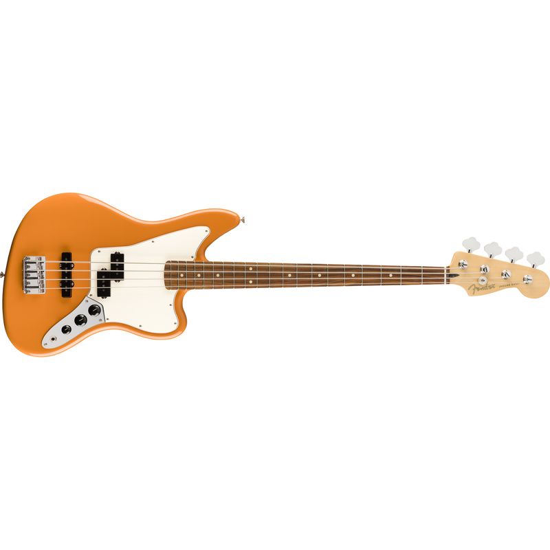 Fender Player Jaguar Bass - Pau Ferro, Capri Orange - Cosmo Music