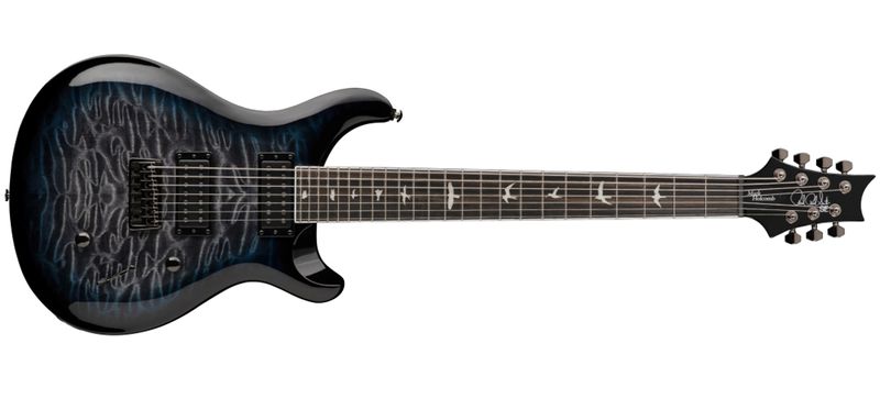 PRS SE Mark Holcomb SVN 7-String Electric Guitar - Blue Burst