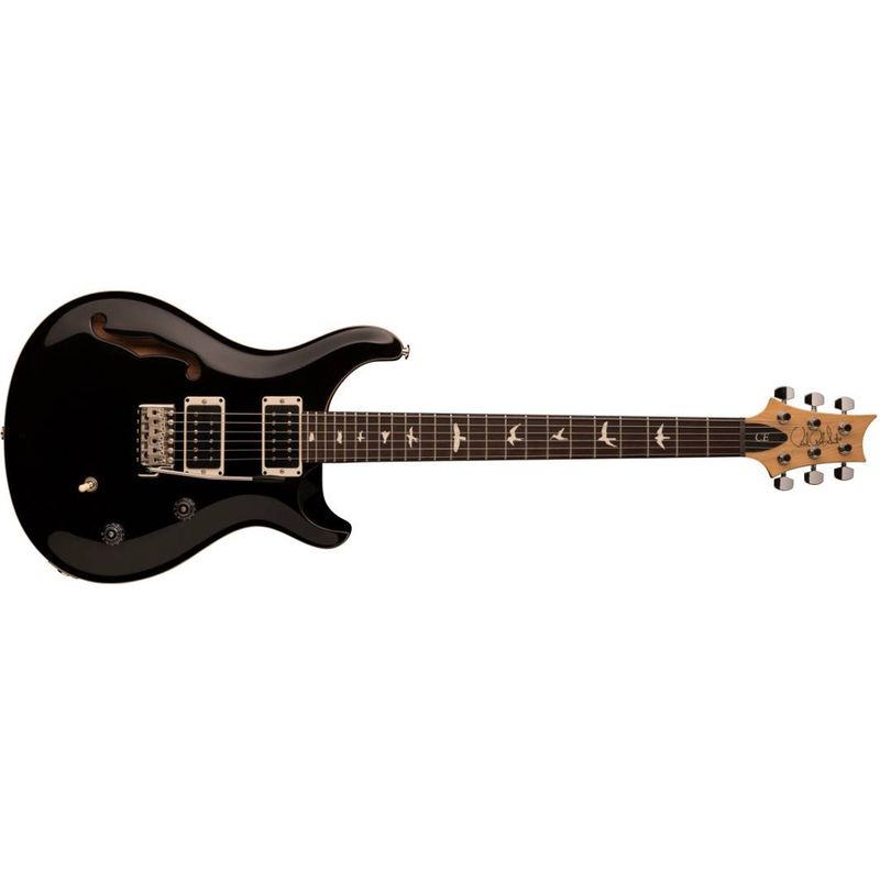 PRS CE 24 Semi-Hollow Electric Guitar - Black - Cosmo Music