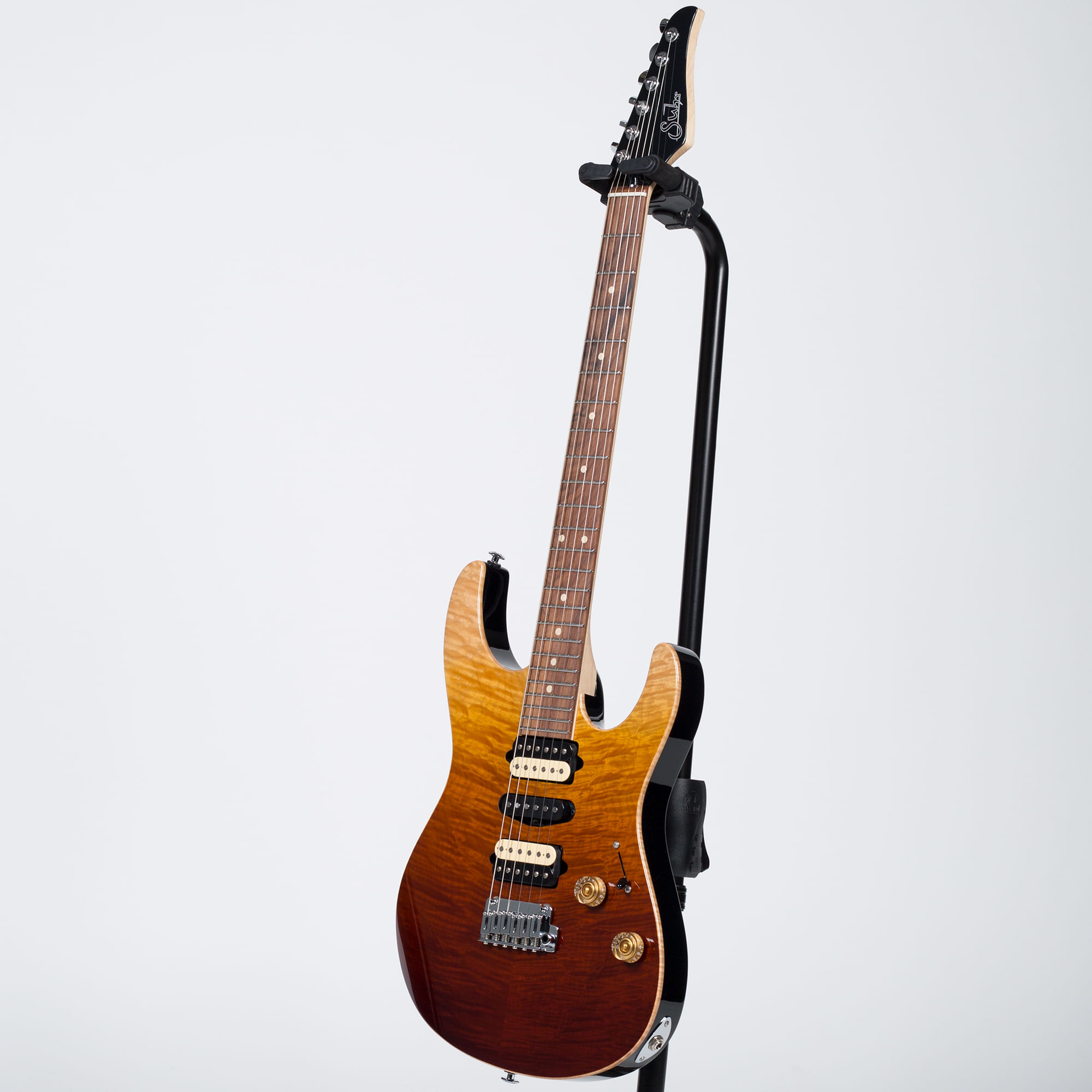 Suhr Modern Plus Electric Guitar - Curly Maple, Desert Gradient