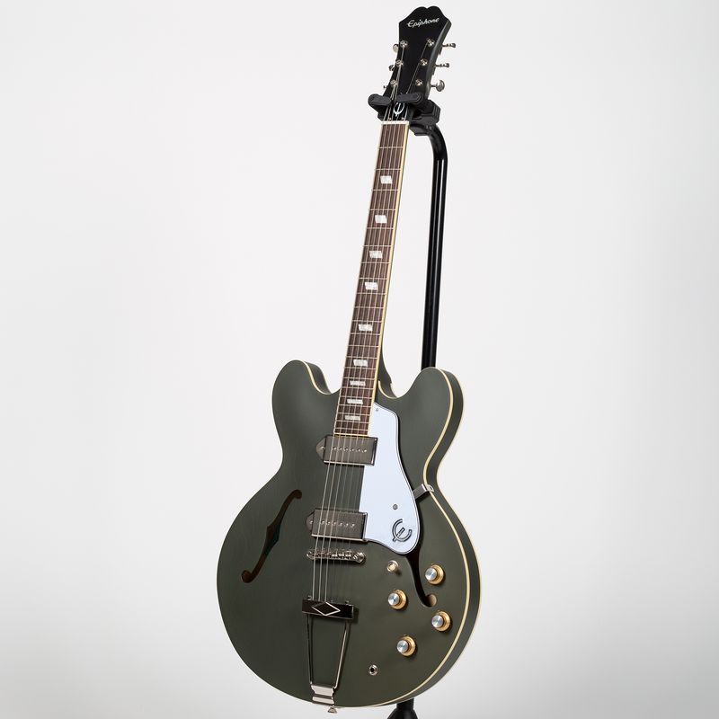 Epiphone Casino Worn - Worn Olive Drab - Cosmo Music