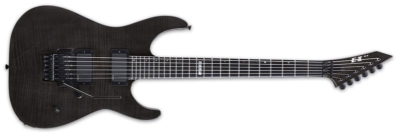 ESP E-II M-II Electric Guitar - See Thru Black - Cosmo Music ESP E-II M-II Electric Guitar - See Thru Black - Cosmo Music