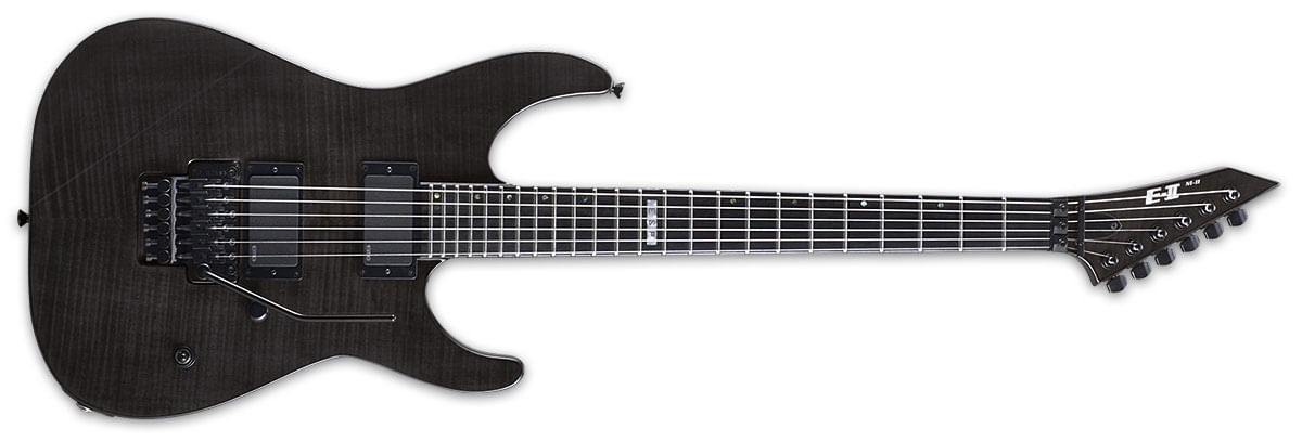 ESP E-II M-II Electric Guitar - See Thru Black - Cosmo Music