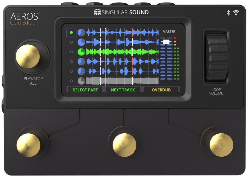 Singular Sound Aeros Gold Edition Loop Studio Pedal