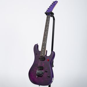 EVH 5150 Series Deluxe QM Electric Guitar - Ebony, Purple Daze