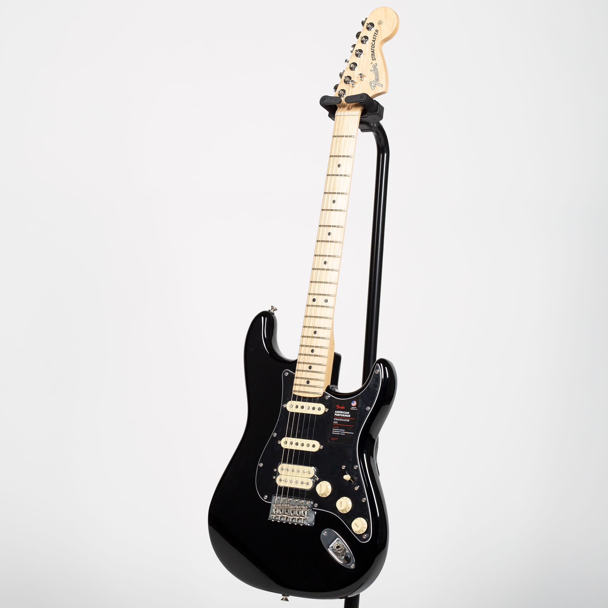 Fender American Performer Stratocaster HSS - Maple, Black