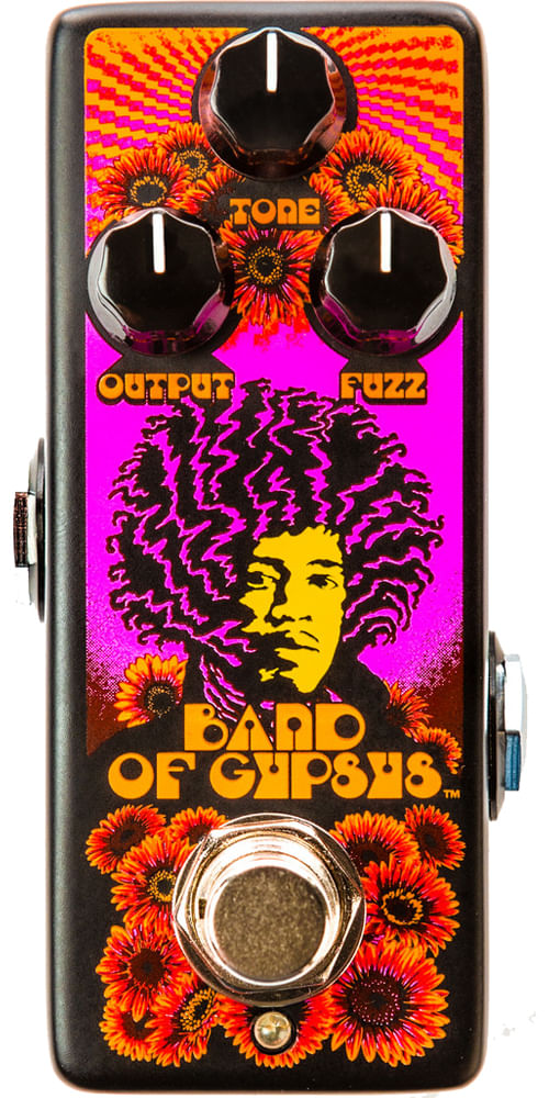 Jim Dunlop Authentic Hendrix '68 Shrine Series Band of Gypsys Fuzz Pedal