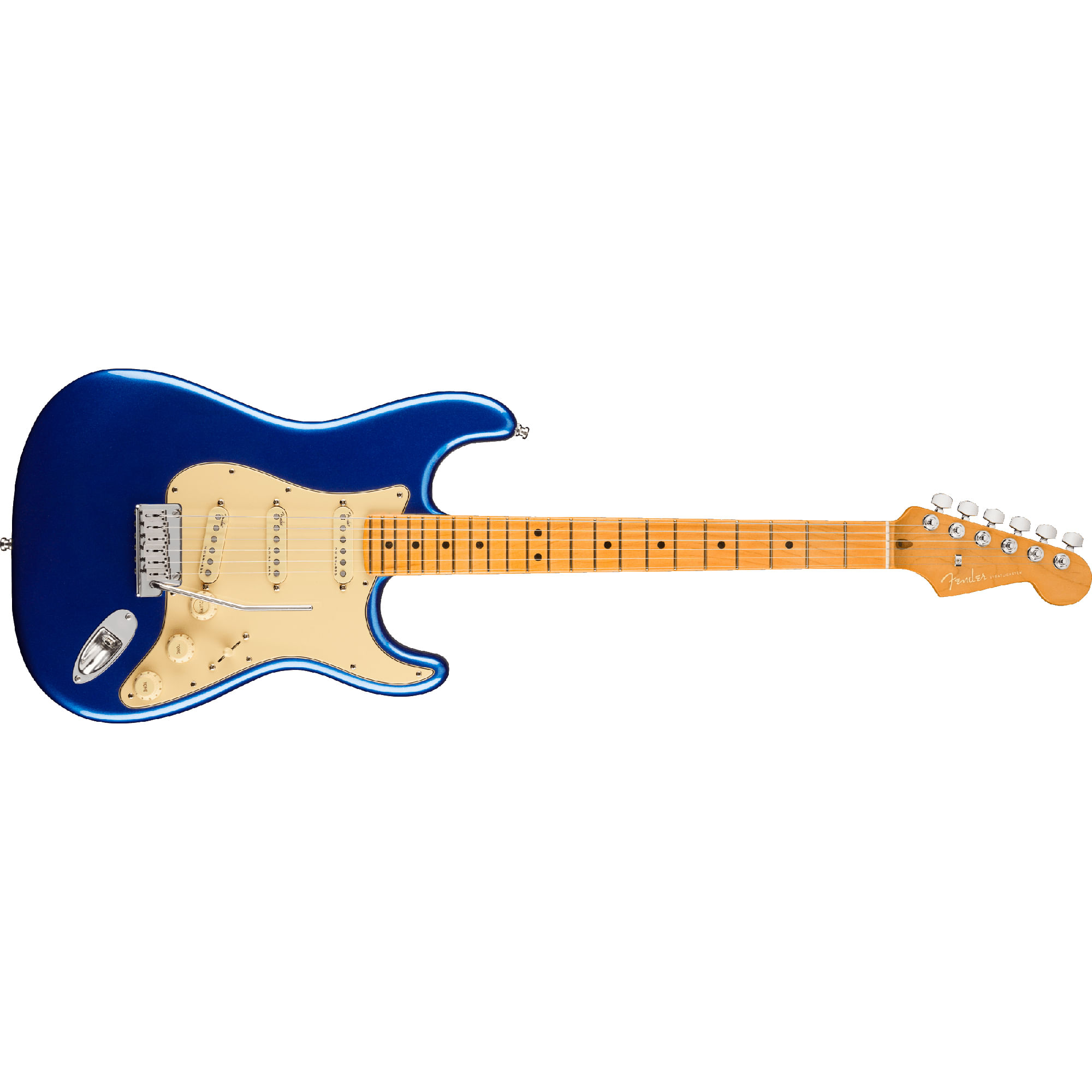 Fender American Ultra Stratocaster - Maple, Cobra Blue - Cosmo Music