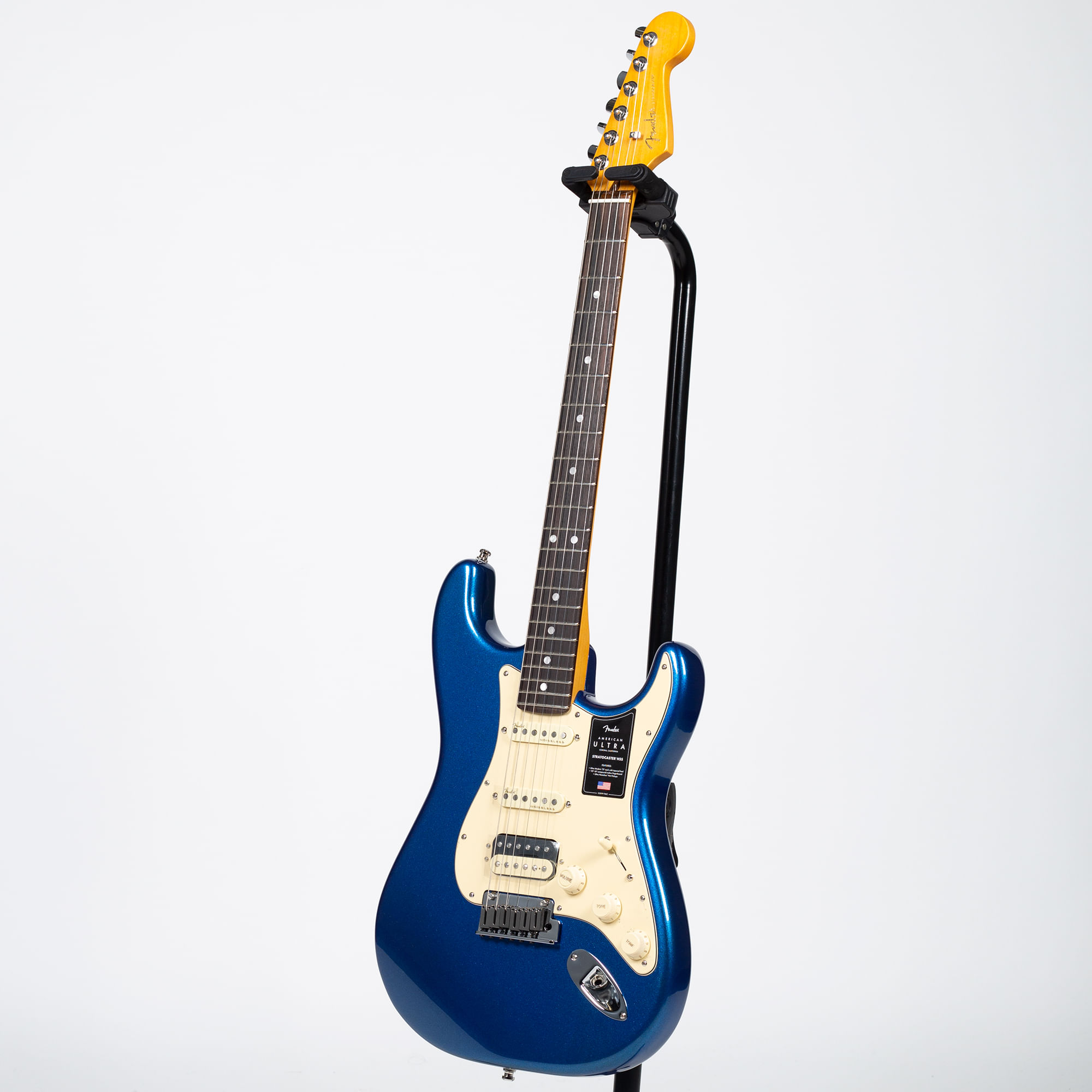 Fender American Ultra Stratocaster HSS - Rosewood, Cobra Blue
