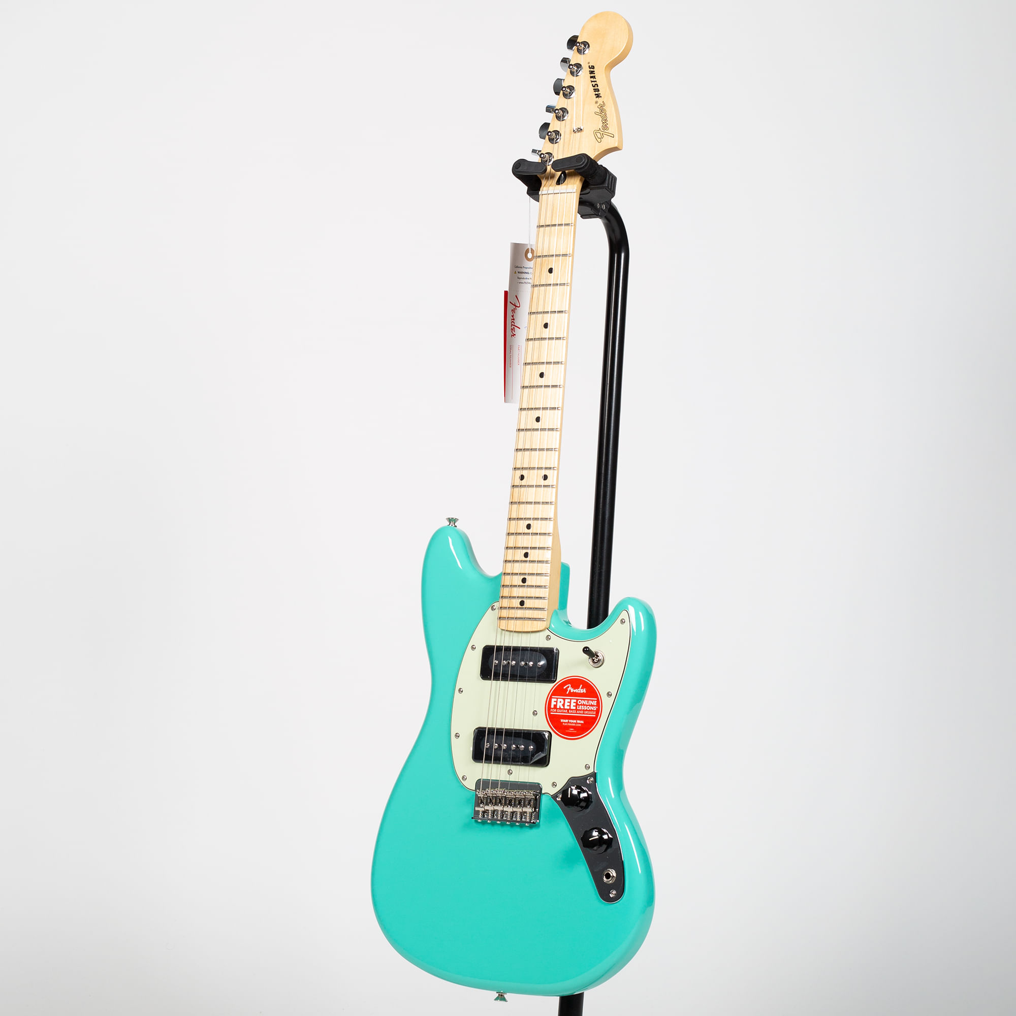 Fender　Cosmo　Player　Green　Seafoam　Mustang　90　Guitar　Electric　Music