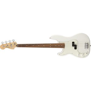 Fender Player Precision Bass - Pau Ferro, Polar White, Left