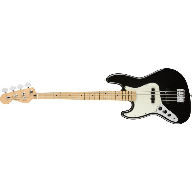 Fender Player Jazz Bass - Maple, Black, Left