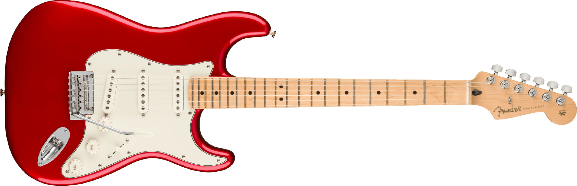 Fender Payer Stratocaster - Maple, Candy Apple Red