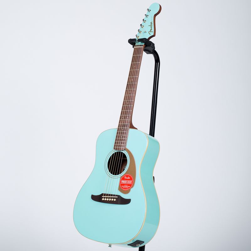 Fender malibu deals player aqua splash