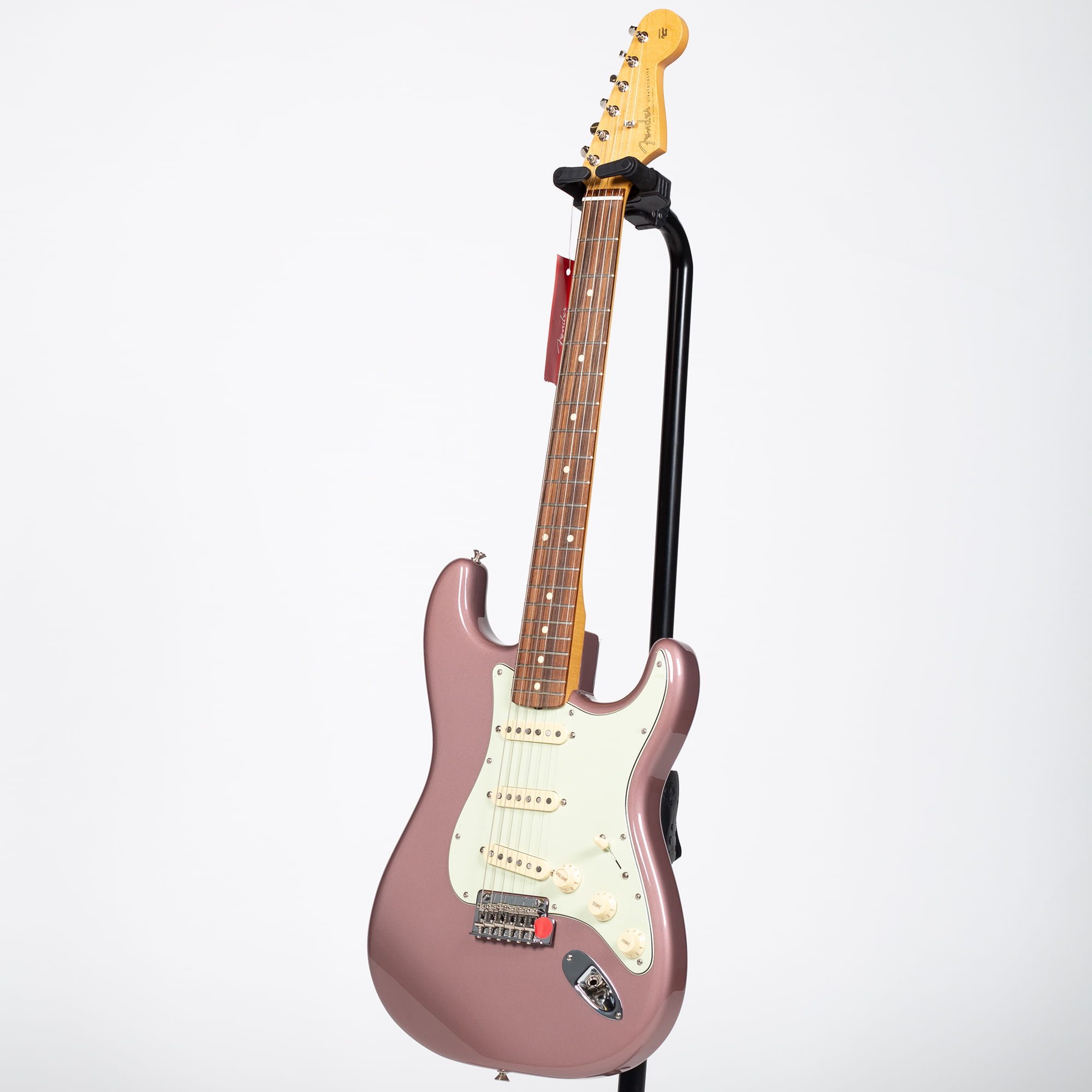 Fender Vintera 60s Stratocaster Modified- Pau Ferro, Burguny Mist