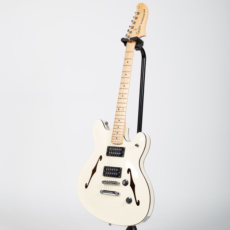 Squier Affinity Series Starcaster - Olympic White - Cosmo Music