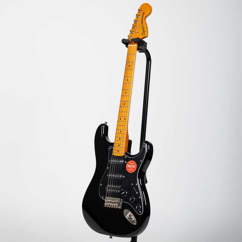 Squier Classic Vibe s Stratocaster HSS   Maple, Black   Cosmo Music