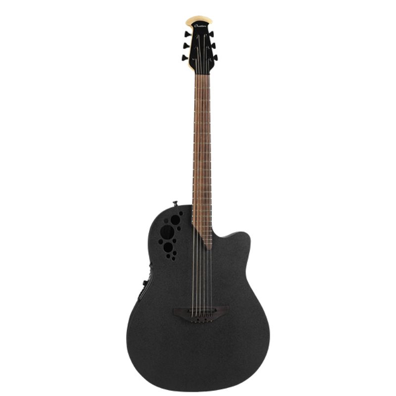 Ovation Elite TX Mid-Depth Acoustic - Black