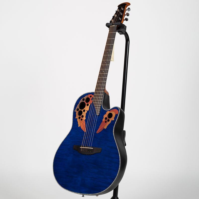 Ovation Celebrity Elite Plus Acoustic-Electric Guitar - Caribbean Blue