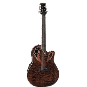 Ovation Elite Plus Celebrity Super Shallow Acoustic - Tiger Eye