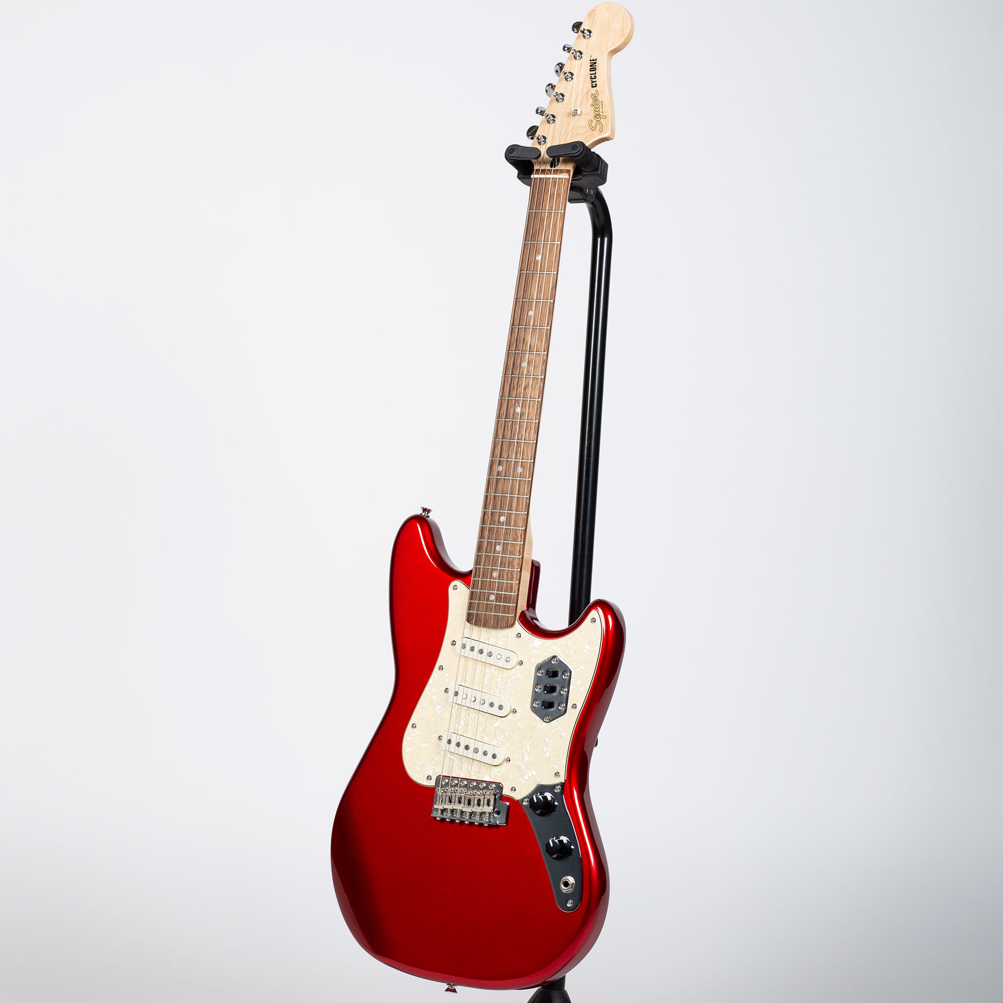 Squier Paranormal Cyclone - Laurel, Pearloid, Candy Apple Red