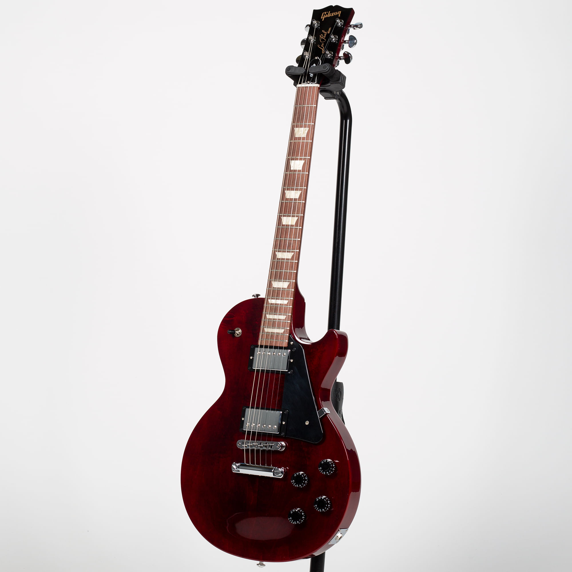 Warrior Artist piano Gibson Les Paul Studio Electric Guitar - Wine Red - Cosmo Music
