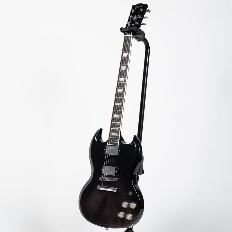 Gibson SG Modern Electric Guitar - Trans Ebony Fade